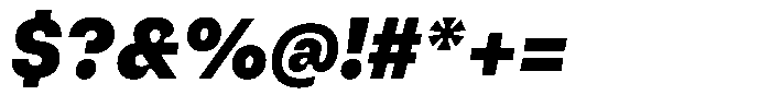 Anthine Black Italic Font OTHER CHARS