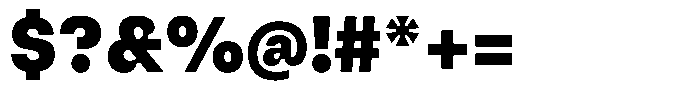 Anthine Black Font OTHER CHARS