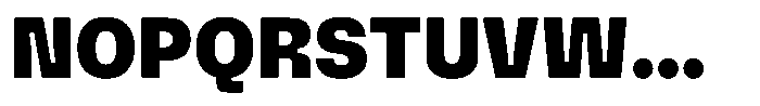 Anthine Black Font UPPERCASE