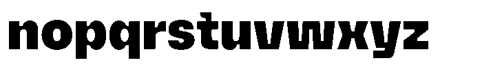 Anthine Black Font LOWERCASE
