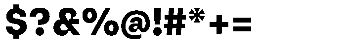 Anthine Extra Bold Font OTHER CHARS