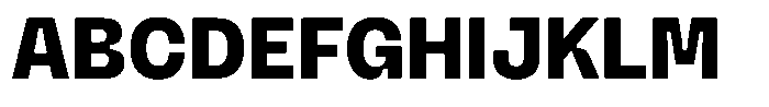 Anthine Extra Bold Font UPPERCASE