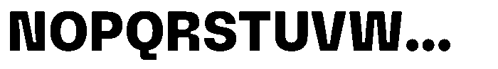 Anthine Extra Bold Font UPPERCASE