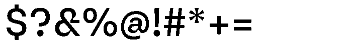 Anthine Medium Font OTHER CHARS