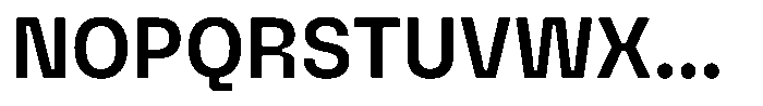 Anthine Semi Bold Font UPPERCASE