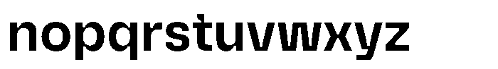 Anthine Semi Bold Font LOWERCASE