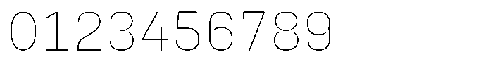 Anthine Thin Font OTHER CHARS