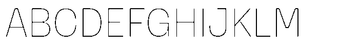 Anthine Thin Font UPPERCASE