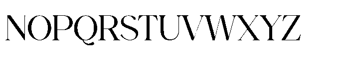 Anthology Paradise Regular Font UPPERCASE