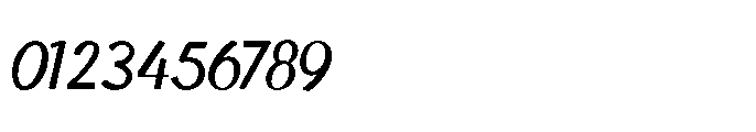 Anthology Paradise Script Font OTHER CHARS