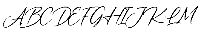 Anthony Hillarious Font UPPERCASE