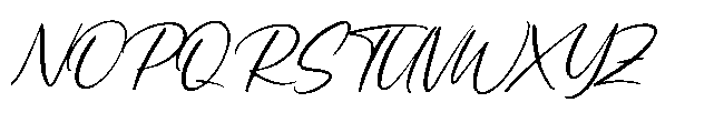 Anthony Hillarious Font UPPERCASE