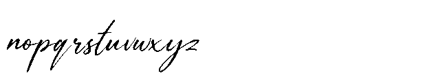 Anthony Hillarious Font LOWERCASE