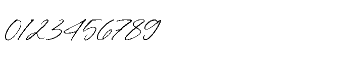 Anthony Smith Regular Font OTHER CHARS