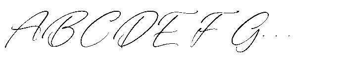 Anthony Smith Regular Font UPPERCASE