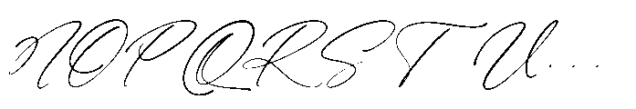 Anthony Smith Regular Font UPPERCASE
