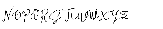 Anthus Signature Font UPPERCASE