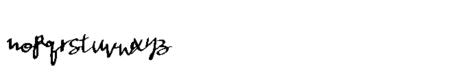 Anthus Signature Font LOWERCASE