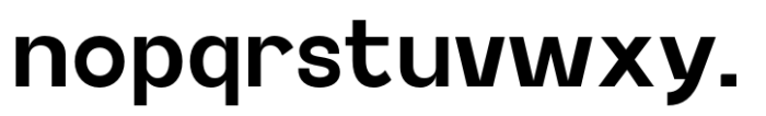 Anti Grotesk Ultrabold Font LOWERCASE