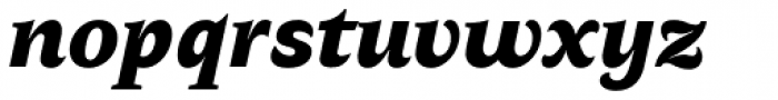 AntiQuasi Black Italic Font LOWERCASE