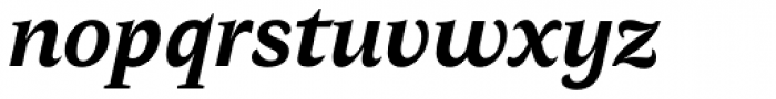 AntiQuasi Bold Italic Font LOWERCASE