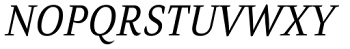 AntiQuasi Italic Font UPPERCASE