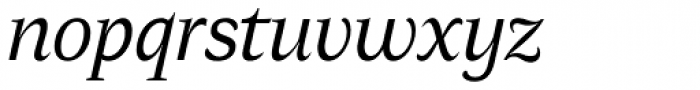 AntiQuasi Italic Font LOWERCASE