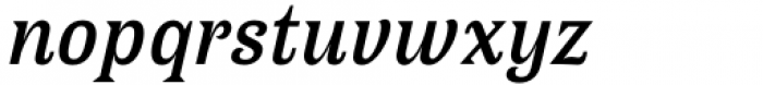Antica Medium Italic Font LOWERCASE