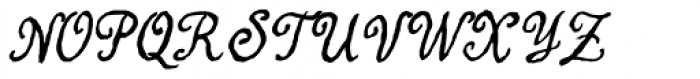 Antigua Font UPPERCASE