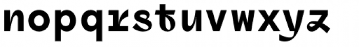 Antikor Family ds Extra Bold Font LOWERCASE