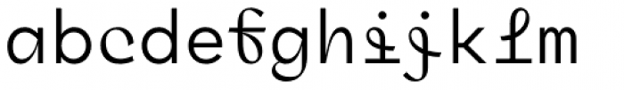 Antikor Family ds Regular Font LOWERCASE