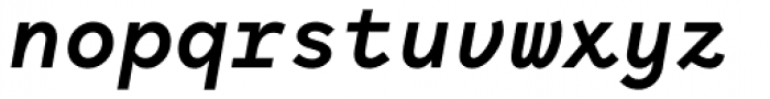 Antikor Family mn Bold Italic Font LOWERCASE
