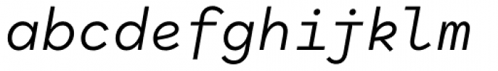 Antikor Family mn Regular Italic Font LOWERCASE