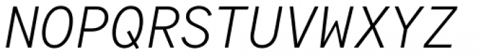 Antikor Family tx Light Italic Font UPPERCASE