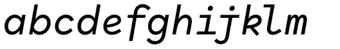 Antikor Family tx Medium Italic Font LOWERCASE