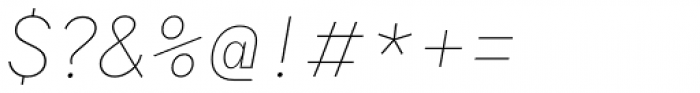 Antikor Family tx Thin Italic Font OTHER CHARS
