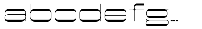 Antipodes Ultra Expanded Regular Font LOWERCASE