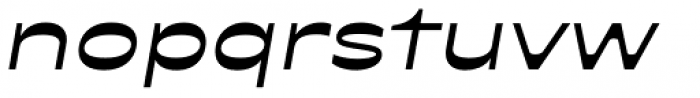 Antipol Extended Medium Italic Font LOWERCASE