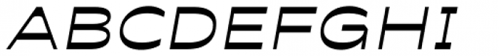 Antipol Extended Regular Italic Font UPPERCASE