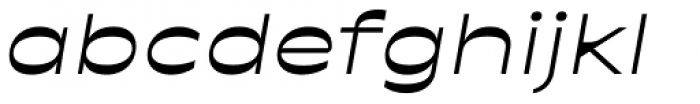 Antipol Extended Regular Italic Font LOWERCASE
