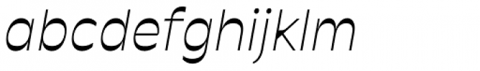 Antipol Light Italic Font LOWERCASE