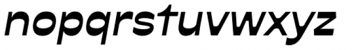 Antipol Wide Bold Italic Font LOWERCASE