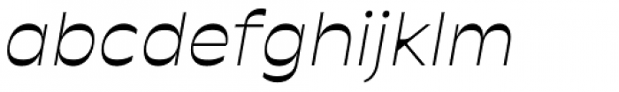 Antipol Wide Light Italic Font LOWERCASE