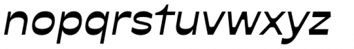 Antipol Wide Medium Italic Font LOWERCASE