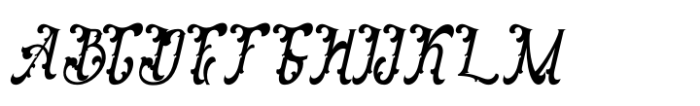 Antiqiez Italic Font UPPERCASE