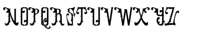 Antiqiez Regular Font UPPERCASE
