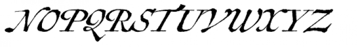 Antiquarian Scribe Font UPPERCASE