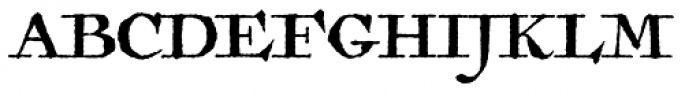 Antiquarian Font UPPERCASE