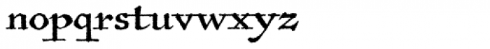 Antiquarian Font LOWERCASE
