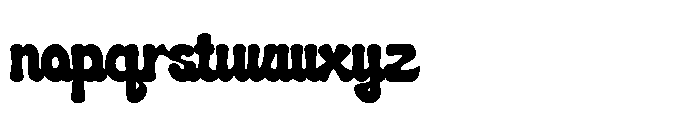 Antique Grunge Font LOWERCASE